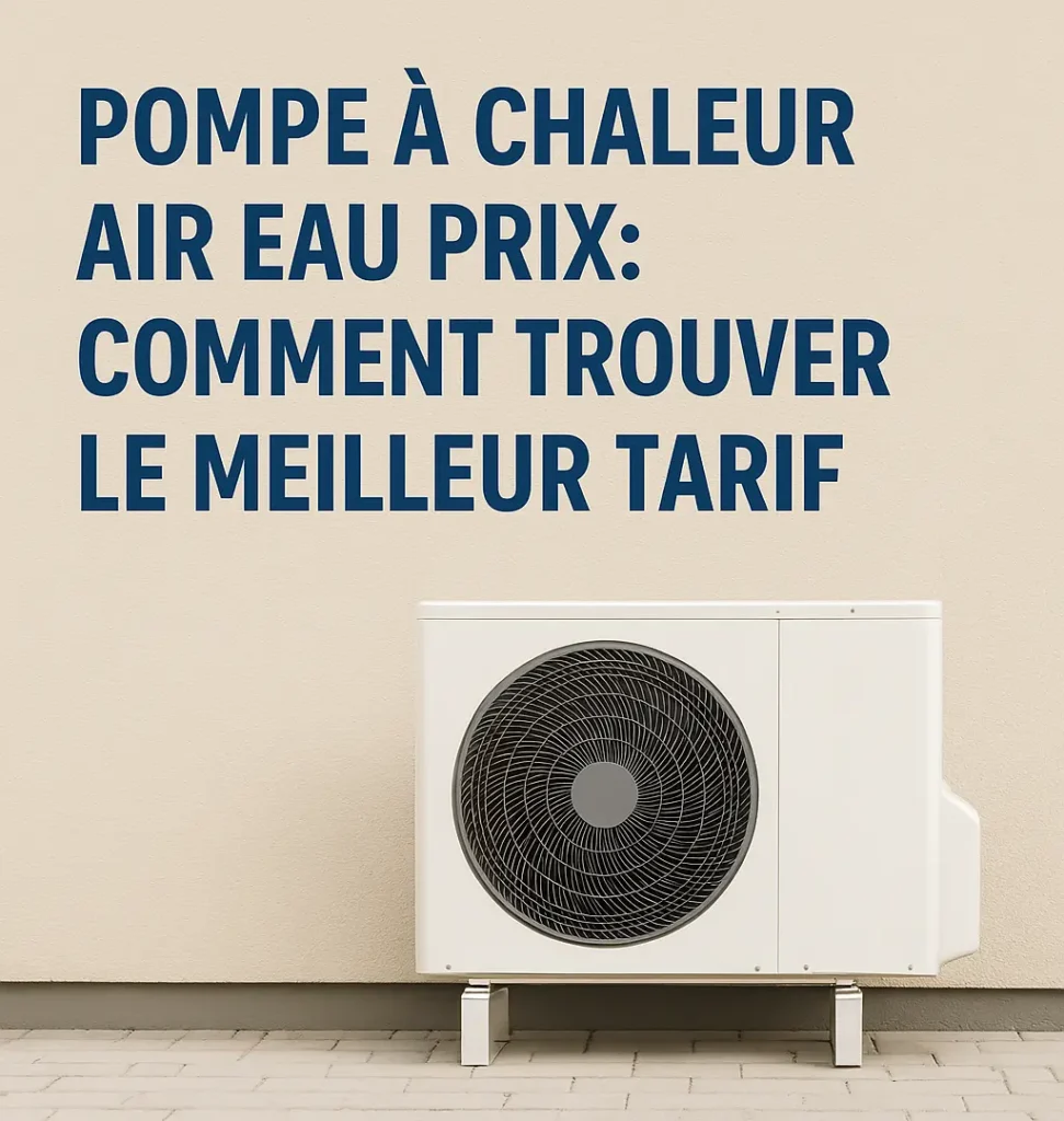 Pompe à Chaleur Air Eau Prix