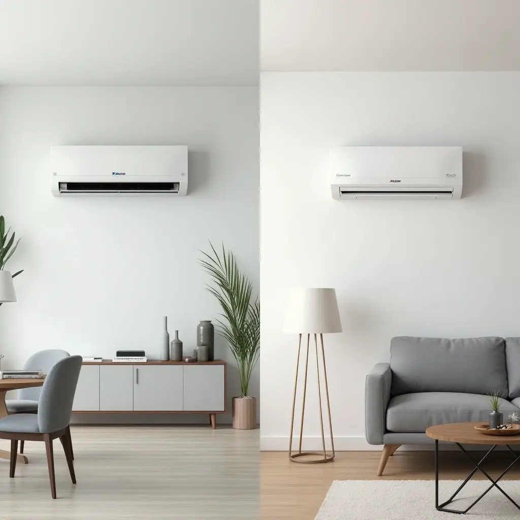 Pompe à chaleur Atlantic air-air ou Daikin