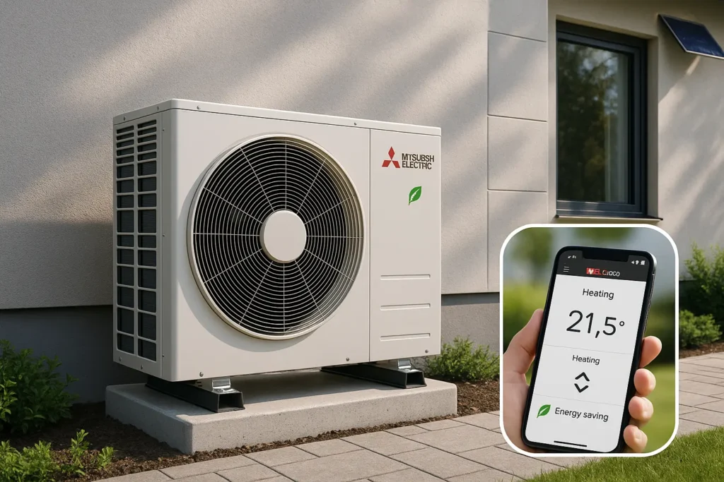 pompe a chaleur Mitsubishi