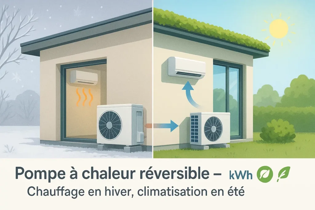 pompe à chaleur réversible