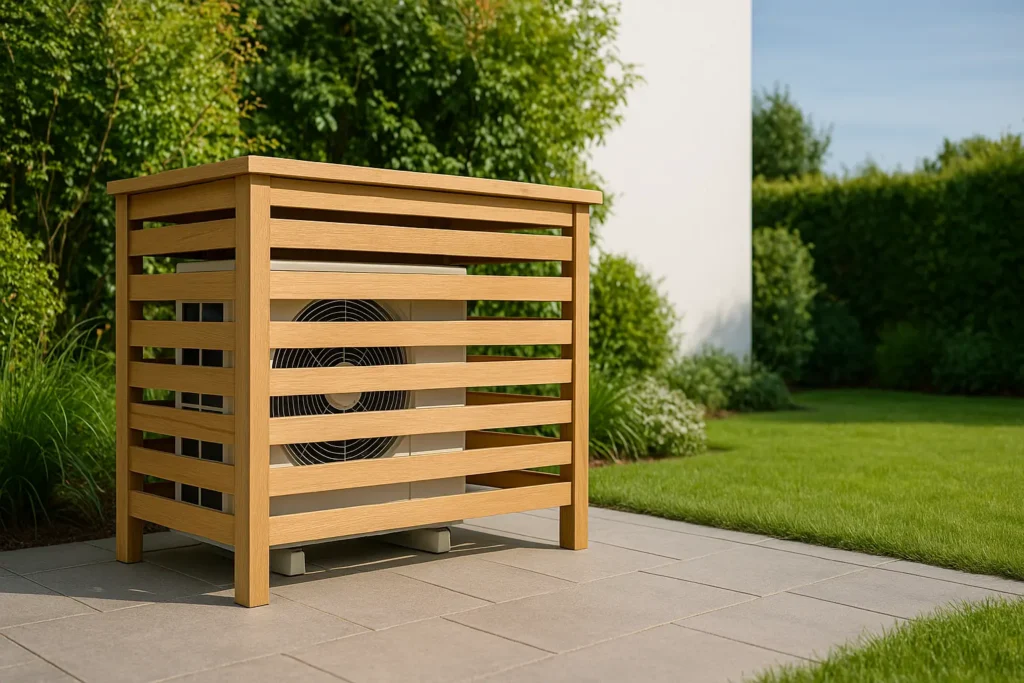 cache pompe à chaleur